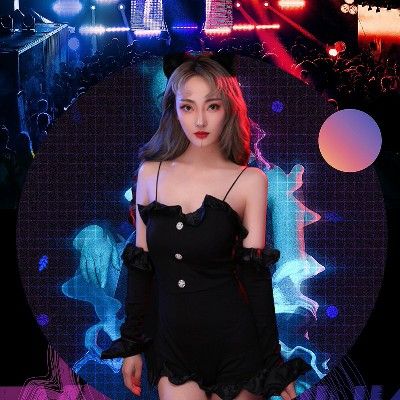 氣球小丑表演音樂dj